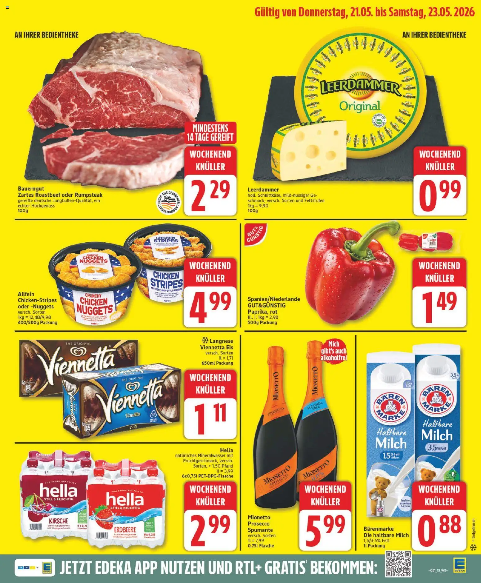 Edeka Prospekt 	 – gültig ab 18.05.2026 | Seite: 21
