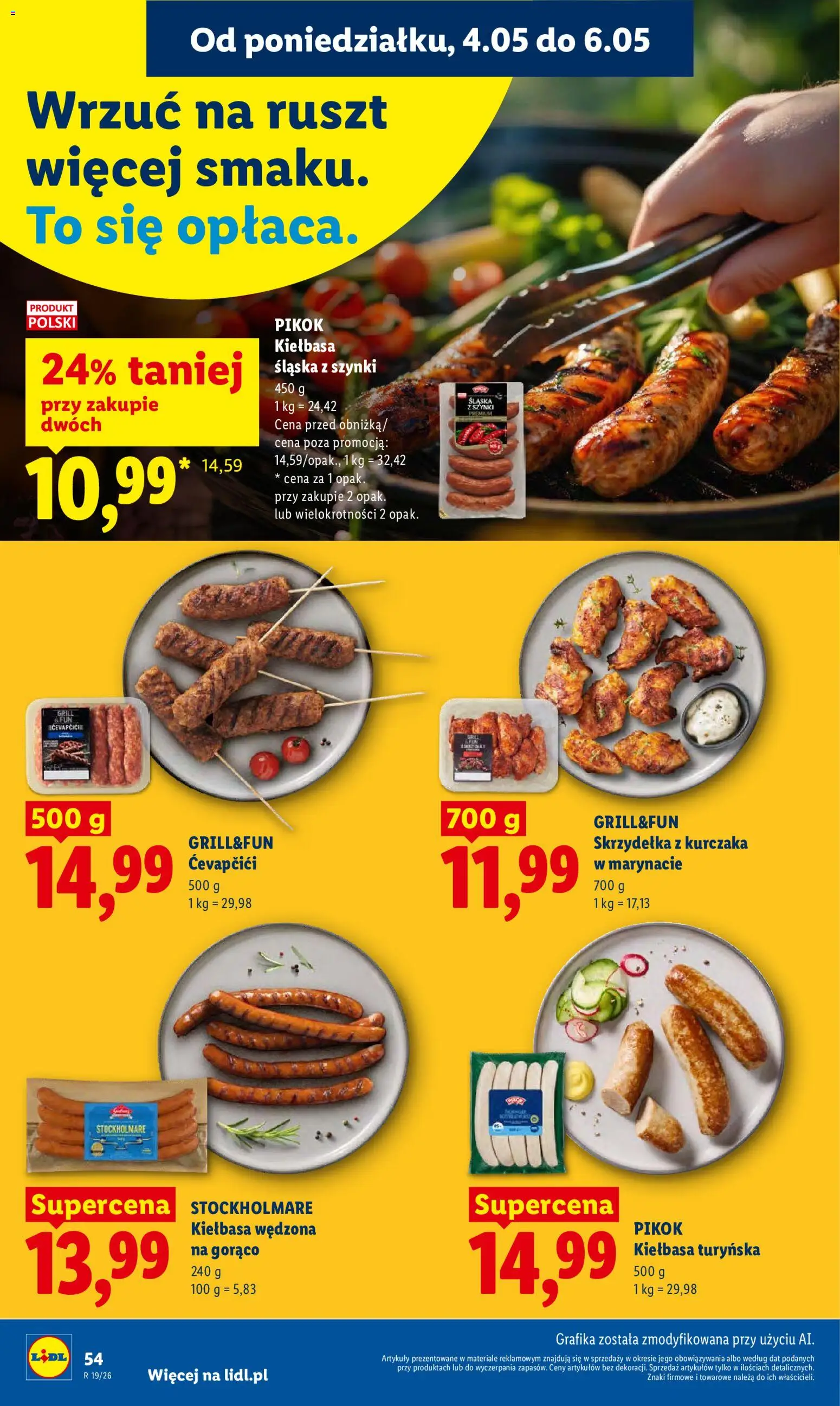 Lidl Polsko leták od 04.05.2026 | Strana: 58 | Produkty: Pikok