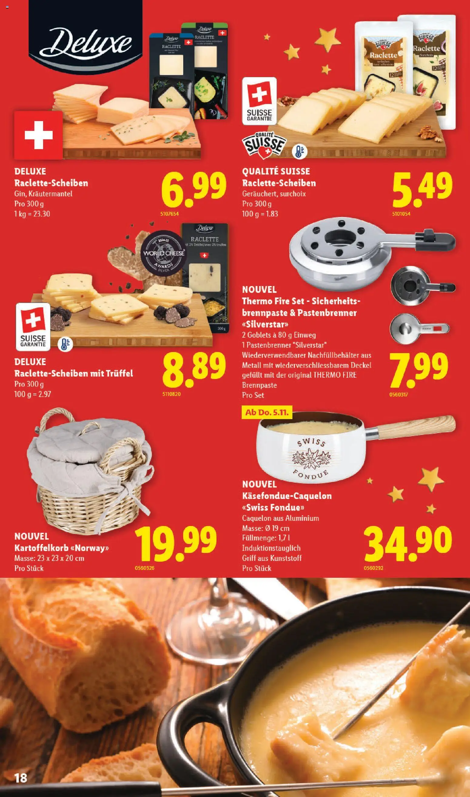 Lidl aktionen Festliche Spezialitäten – gültig ab 29.10.2026 | Seite: 18
