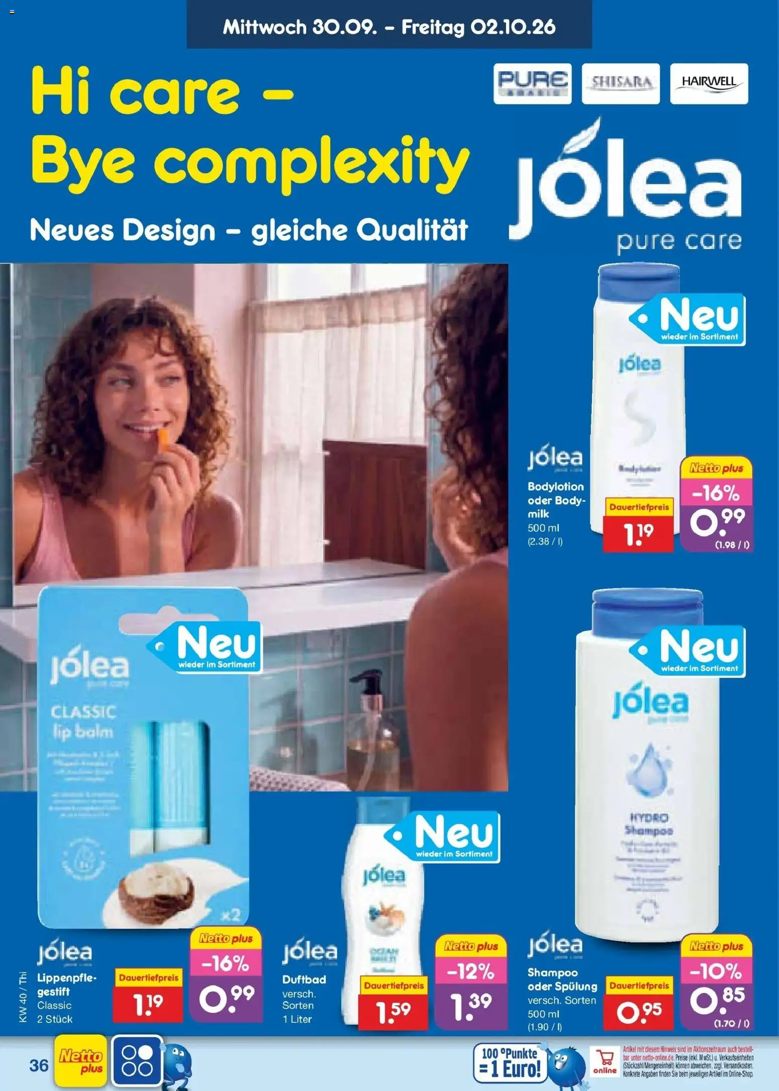 Netto Marken-Discount Prospekt Thiendorf – gültig ab 28.09.2026 | Seite: 56 | Produkte: Shampoo, Spülung, Lip Balm
