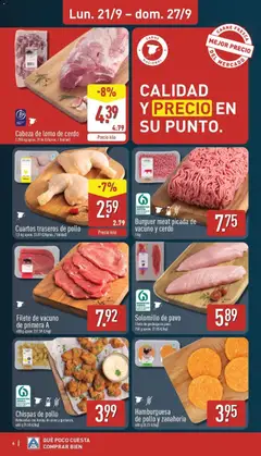 Vista previa Hamburguesa de pollo y zanahoria, 480 g (8.23 €/kg) válido desde el 21/09/2026 | Página: 6