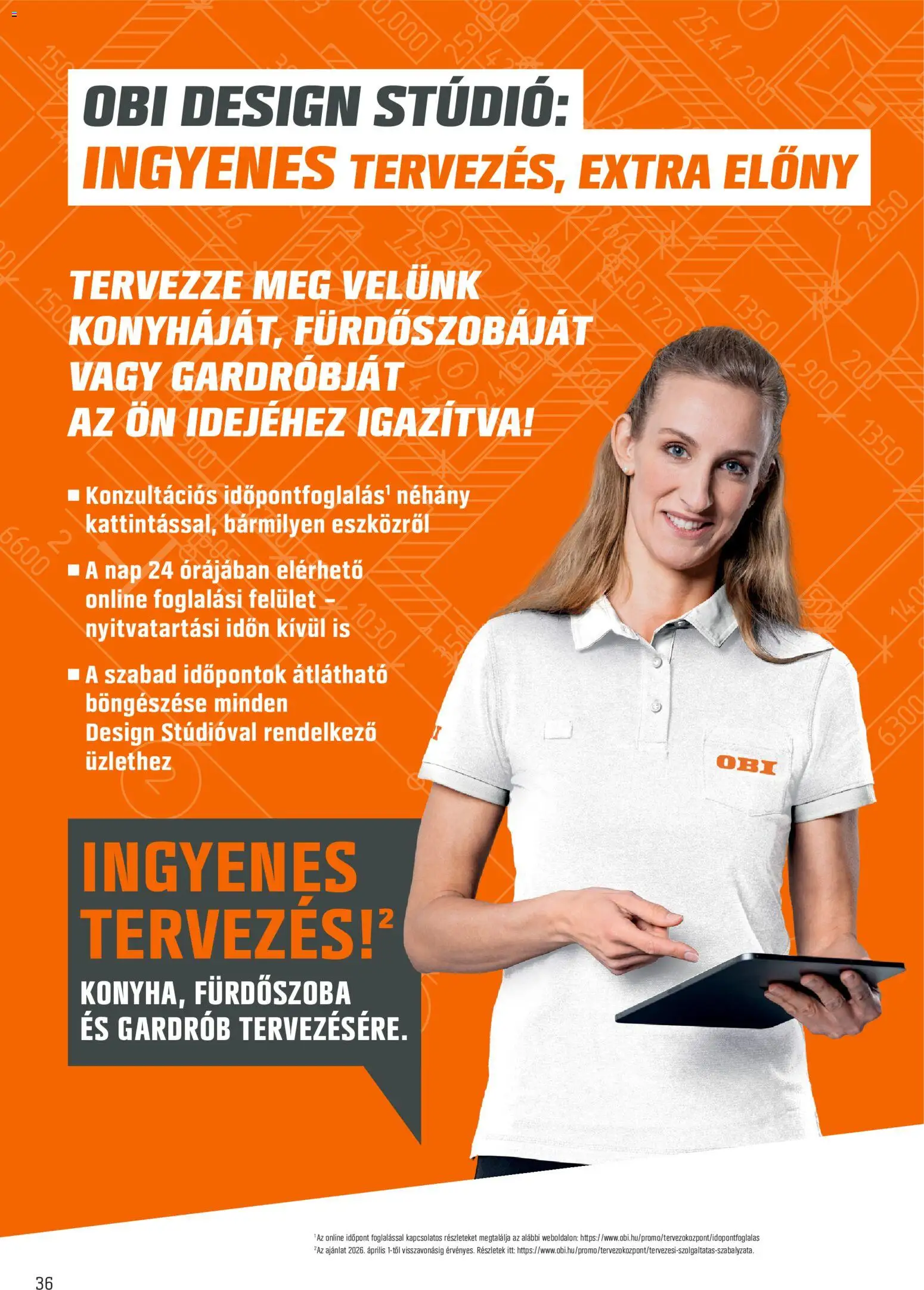 OBI akciós ujság - amely érvényes a következő dátumtól: 28.04.2026 | Oldal: 36 | Termékek: Gardrób, Fürdőszoba
