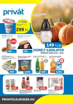 PRIVÁT Déli vármegyék - amely érvényes a következő dátumtól: 2026.10.15.