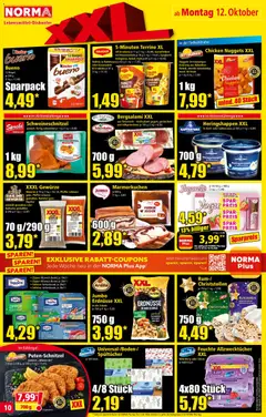 Norma Einkaufsliste ab 12.10.2026 gültig | Seite: 10 | Produkte: Gewürze, Erdnüsse, Spaghetti, Nudeln