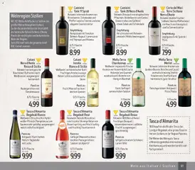 Edeka Struve Wein– und Spirituosen ab 14.11.2025 gültig | Seite: 61 | Produkte: Duft, Tomaten, Schinken, Wein