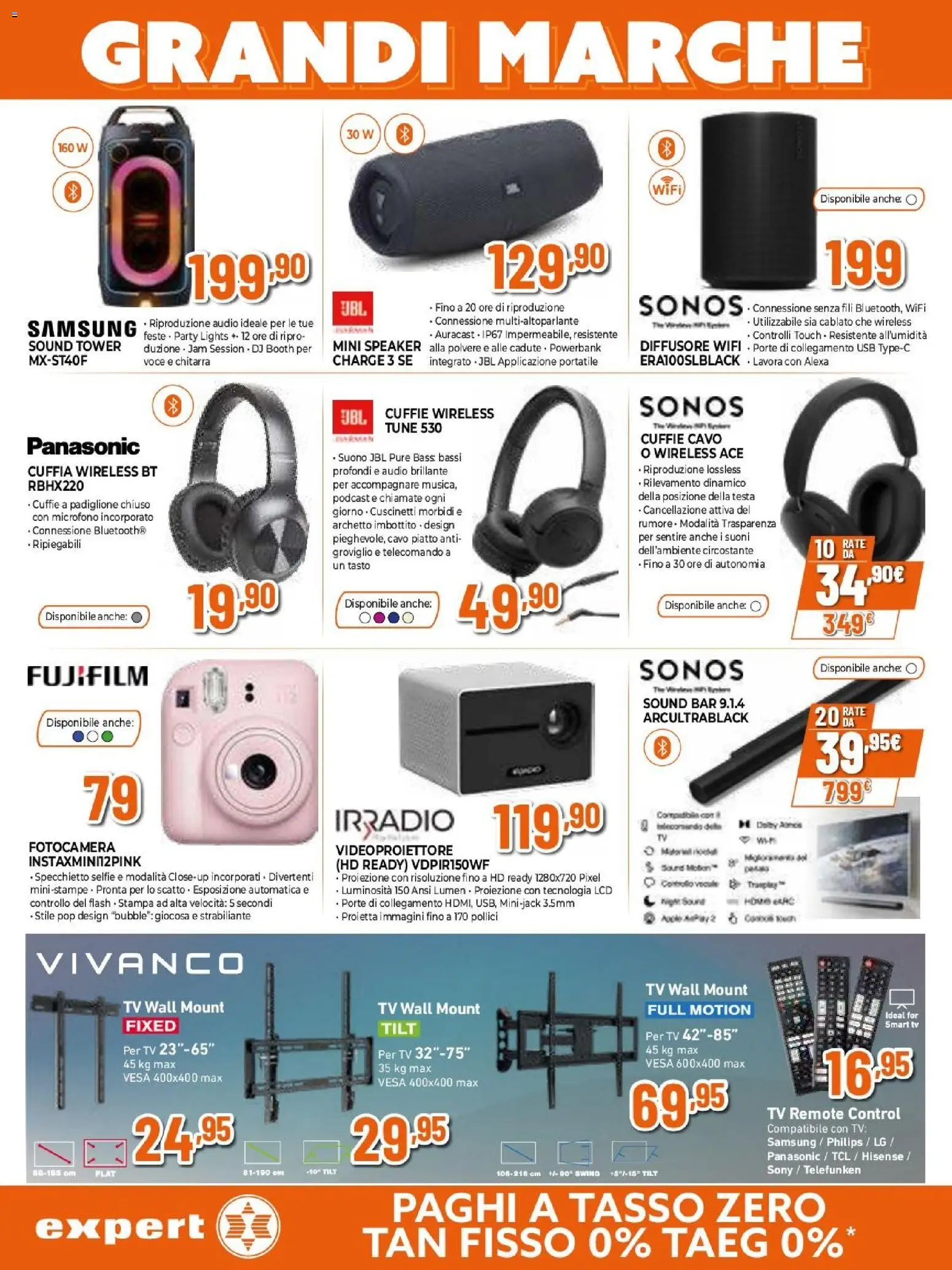 Volantino Iperal del 24/09/2026 | Pagina: 33 | Prodotti: Tv samsung, Telecomando, smart TV, Cuffie