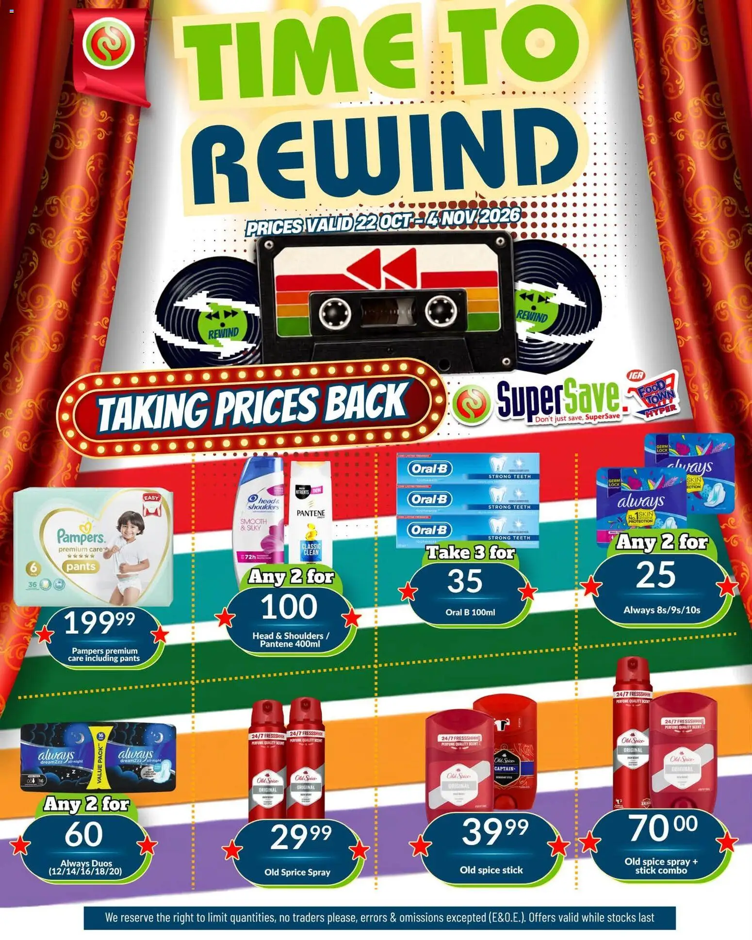 New Super Save catalogue – valid from 22/10/2026 | Page: 29 | Products: Pants, Perfume, Spices, Lotion