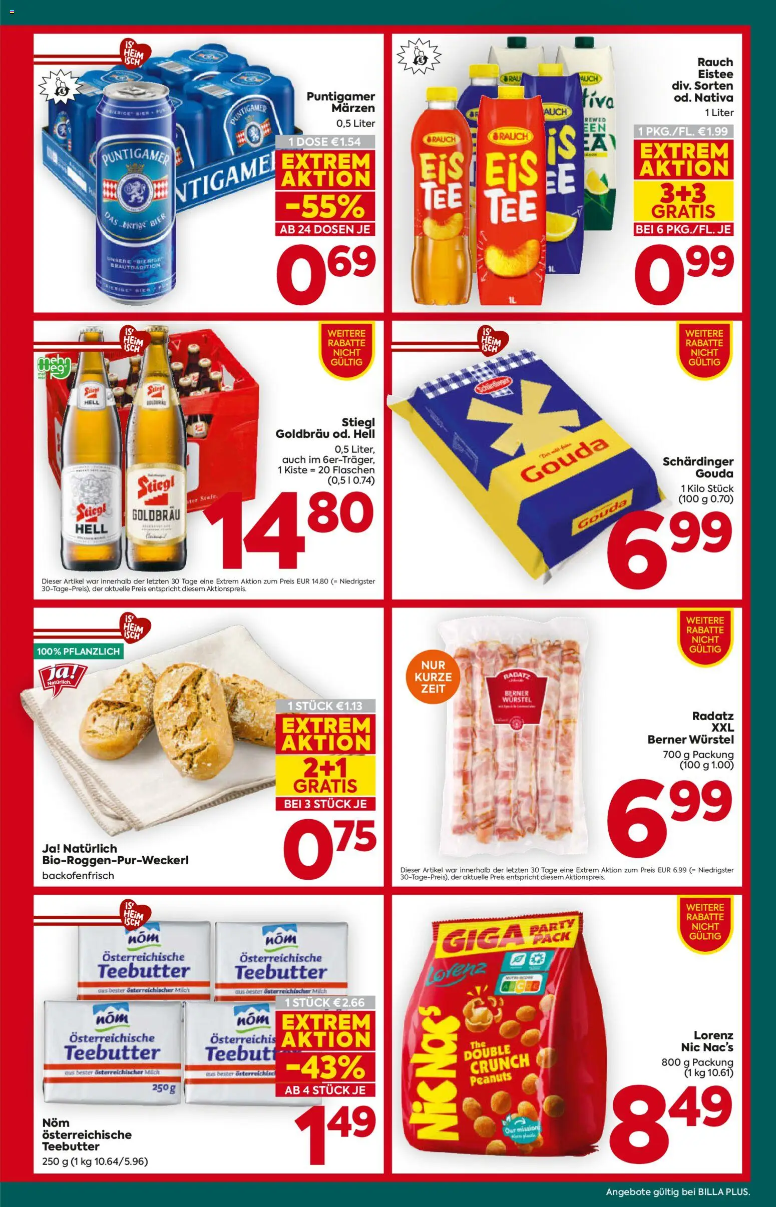 Billa Plus Flugblatt gültig ab 30.07.2026 | Seite: 7