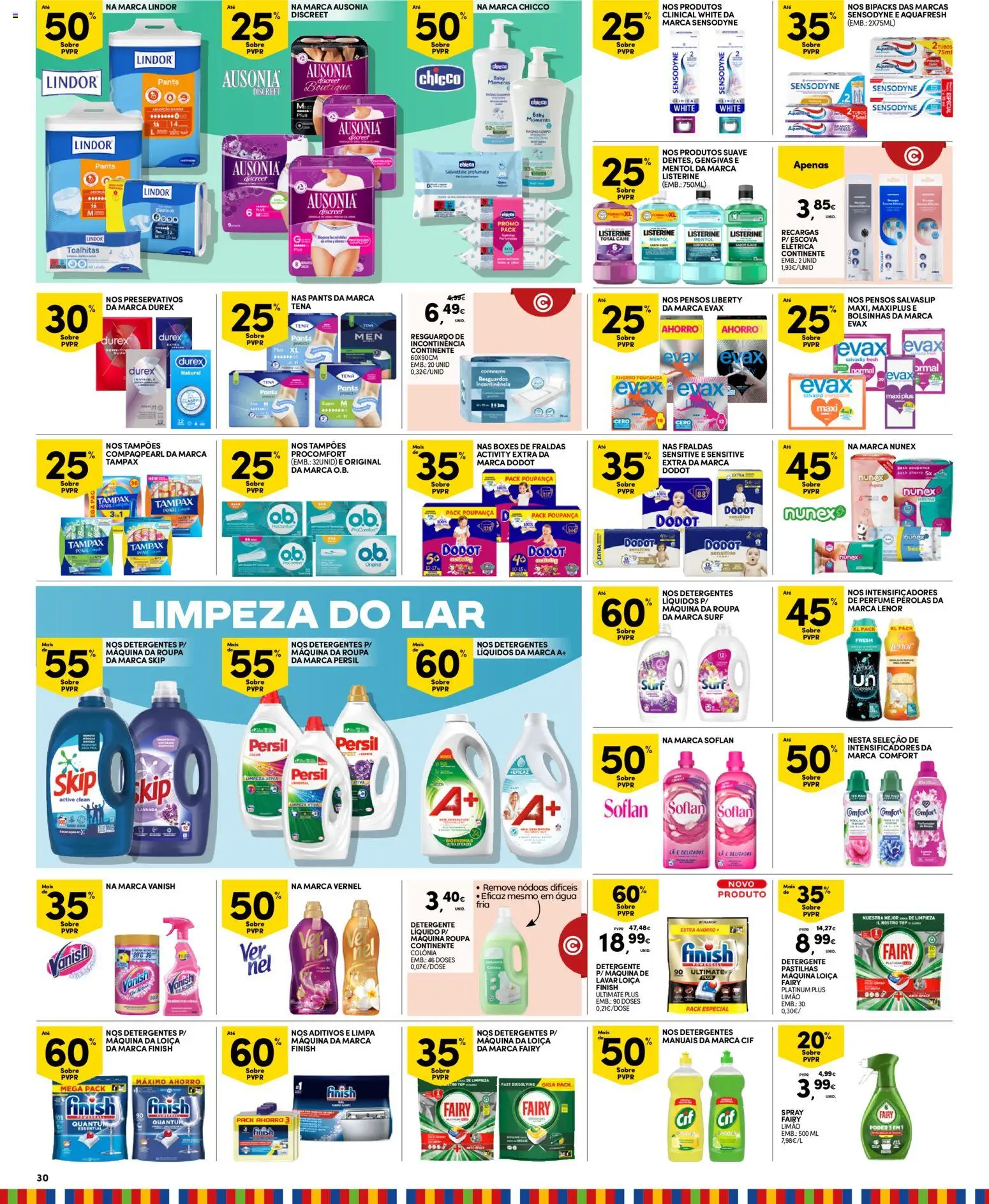 Continente Madeira │ válido de 05.05.2026 | Página: 22 | Produtos: Agua, Top, Fraldas, Perfume
