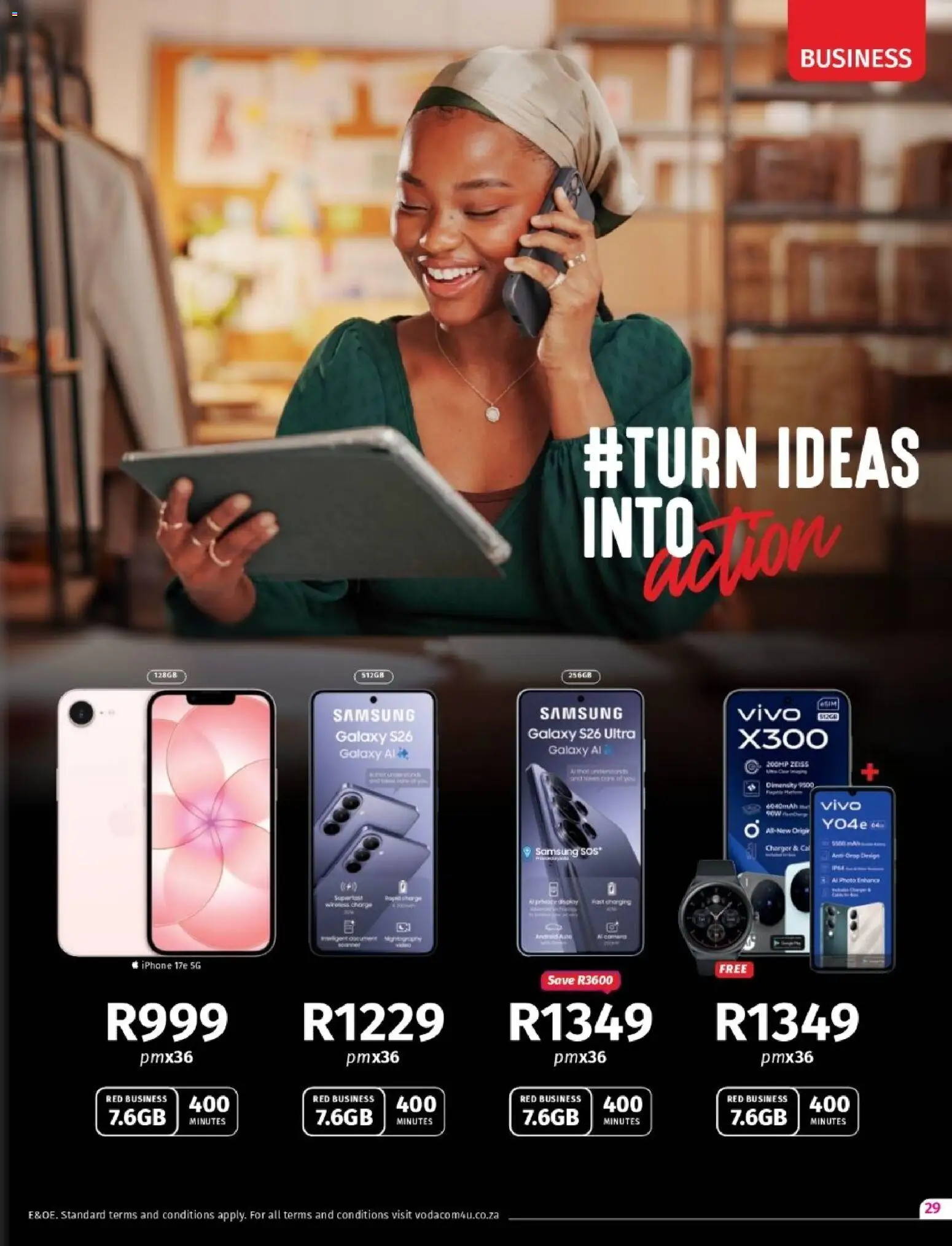 Vodacom Deals | 07/05/2026 | How to get a limited discount? Save today! | South Africa