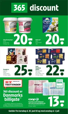 Coop 365 - Tilbudsavis uge 26 gyldig fra 25/06/2026