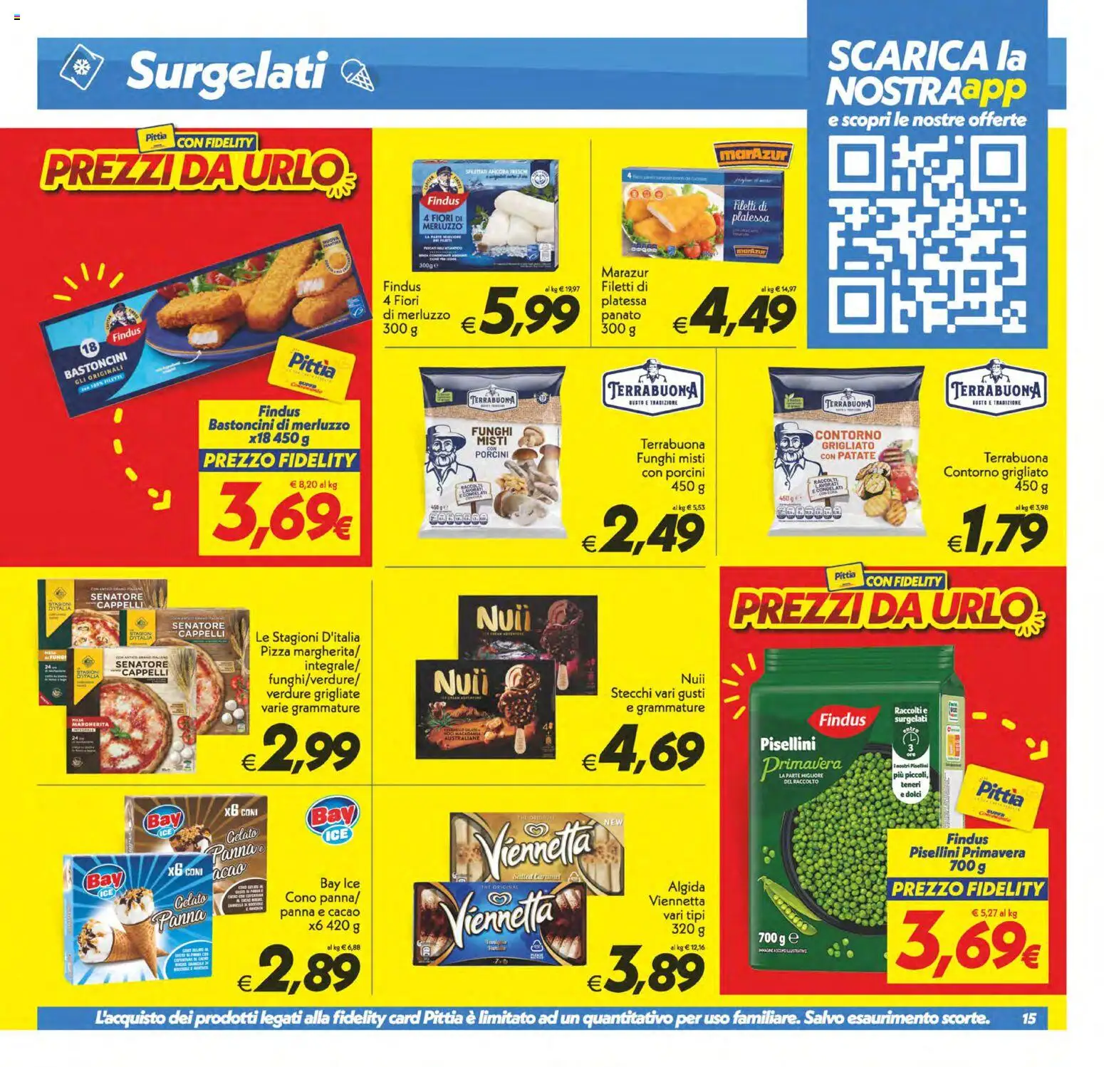 Volantino SuperConveniente del 13/10/2026 | Pagina: 15 | Prodotti: Merluzzo, Verdure, Noci, Cacao