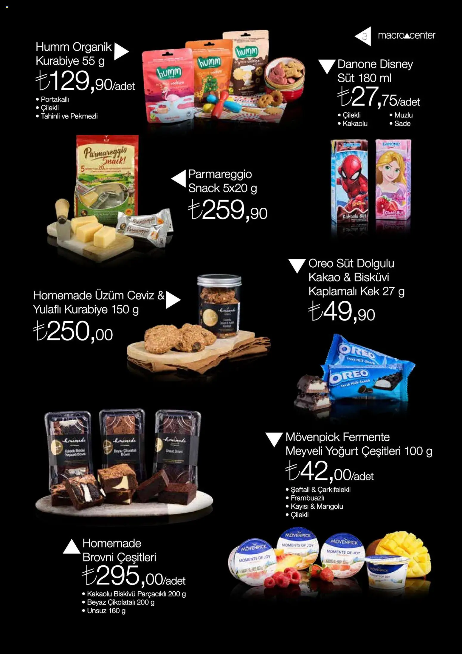 Migros Katalog - MacroStyle - 01.04.2026 tarihinden itibaren geçerlidir | Sayfa: 3 | Ürünler: Süt, Yoğurt, Kayısı, Bisküvi