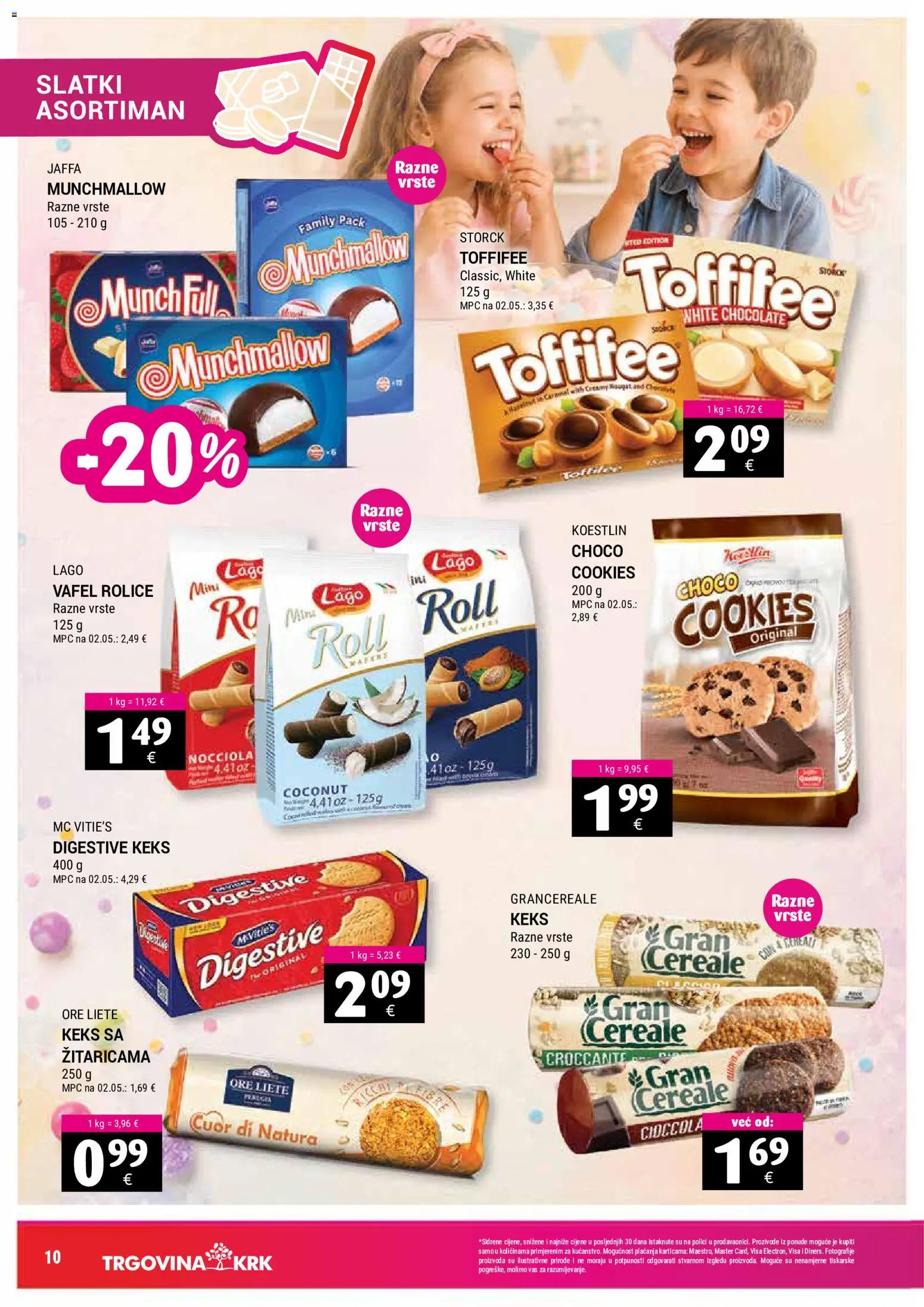 Trgovina Krk katalog | vrijedi od 16.09.2026 | Stranica: 10 | Proizvodi: Keks