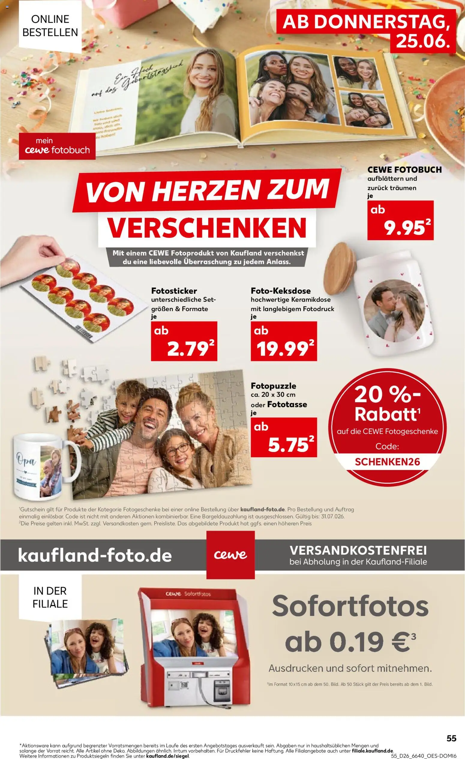 Kaufland Německo leták od 22.06.2026 | Strana: 55