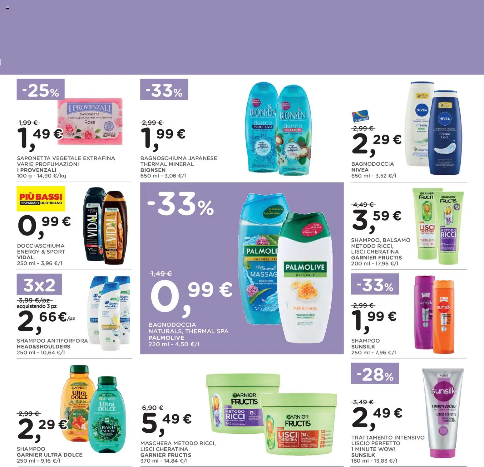Volantino Poli del 16/09/2026 | Pagina: 27 | Prodotti: Shampoo, Balsamo, Maschera, Bagnoschiuma