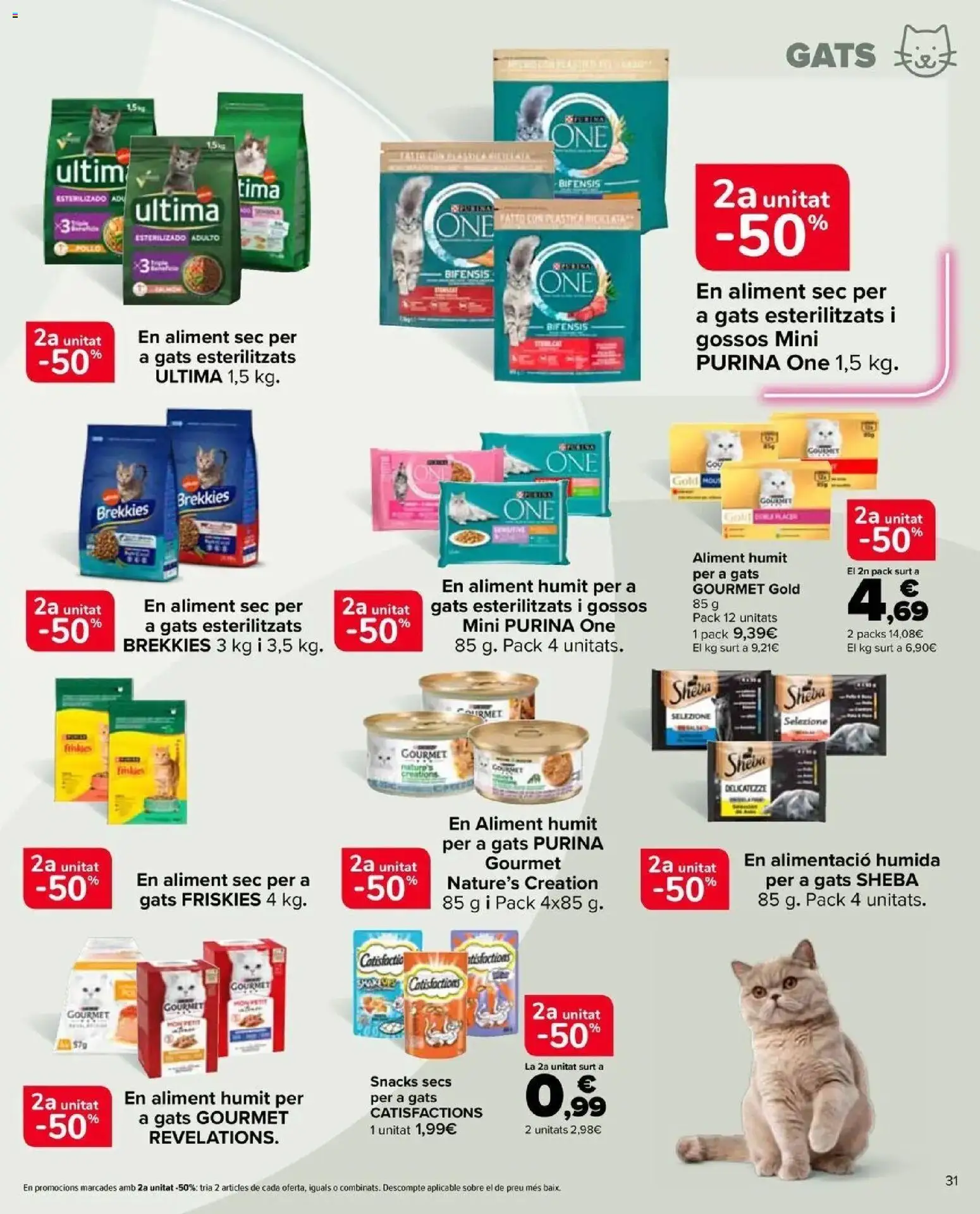 Carrefour Market - 2ª unidad al -50% │ válido desde el 10/07/2026 | Página: 31 | Productos: Snacks, Pollo