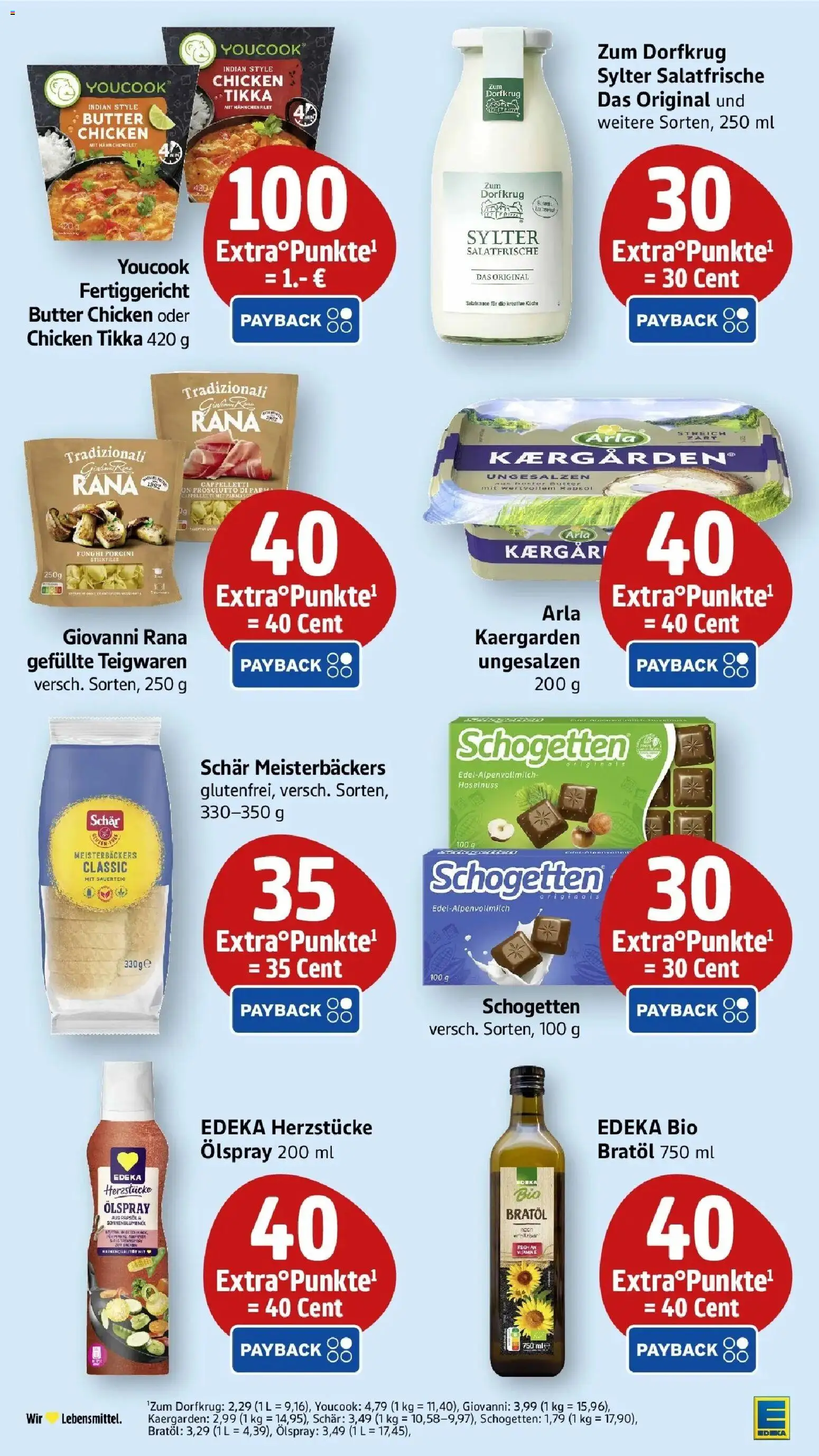 Edeka prospekt Heppenheim – gültig ab 13.07.2026 | Seite: 40 | Produkte: Youcook, Rapsöl, Sonnenblumenol, Schogetten