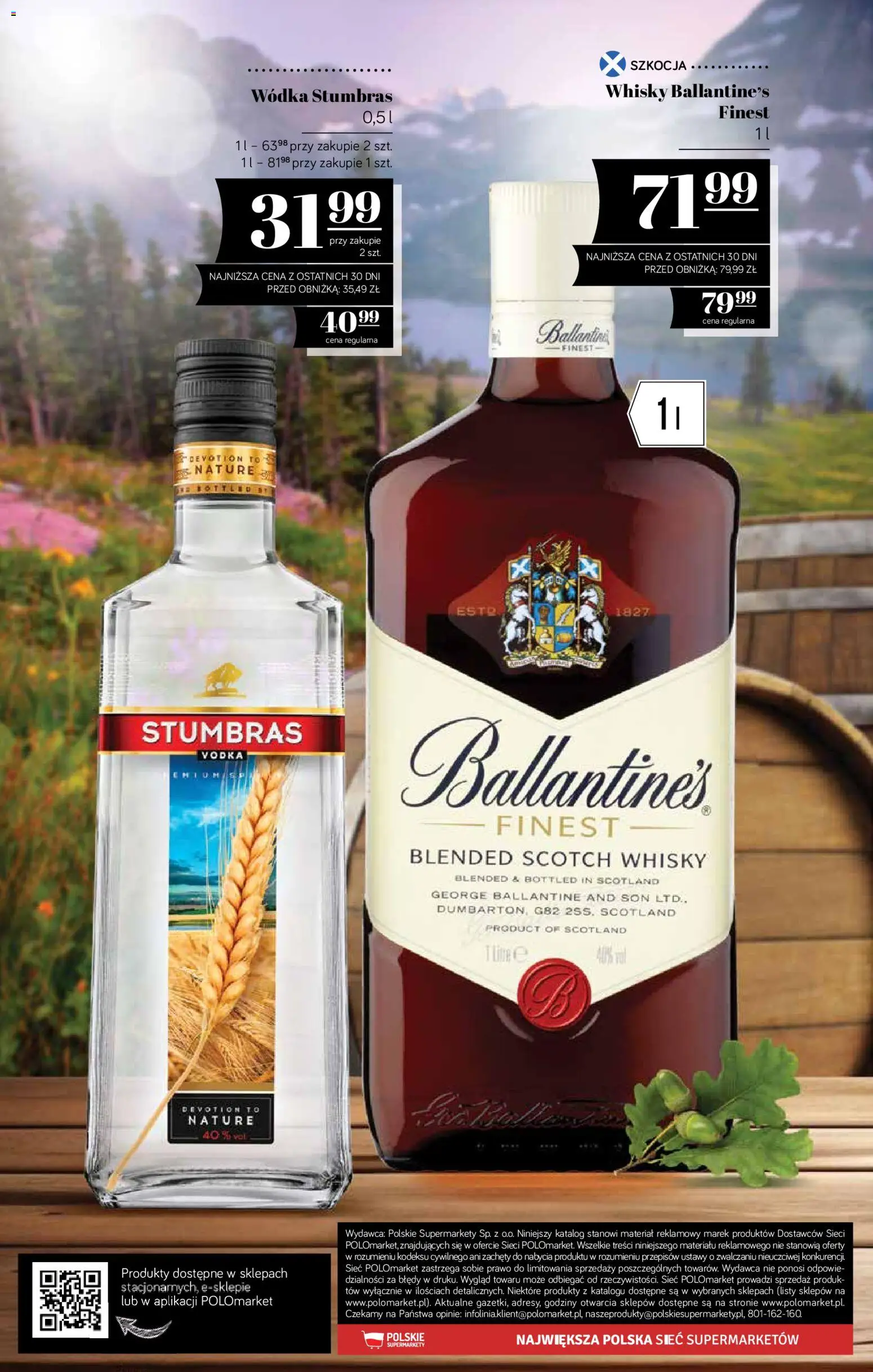 POLOmarket katalog - Alkoholi od 16.07.2026 | Strona: 28 | Produkty: Wódka Stumbras, Vodka, Wódka, Whisky