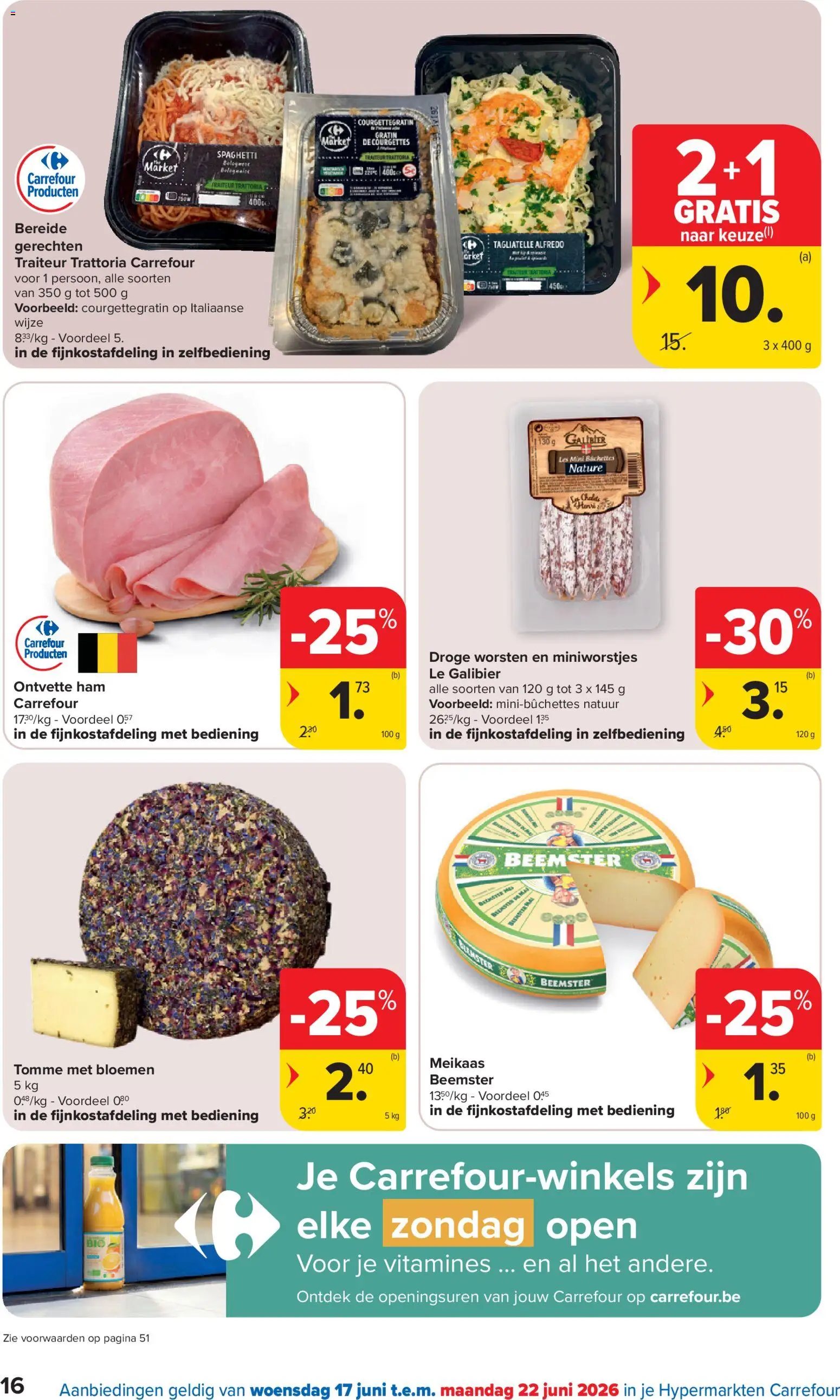 {H1} | Pagina: 16 | Producten: Ham, Bloemen