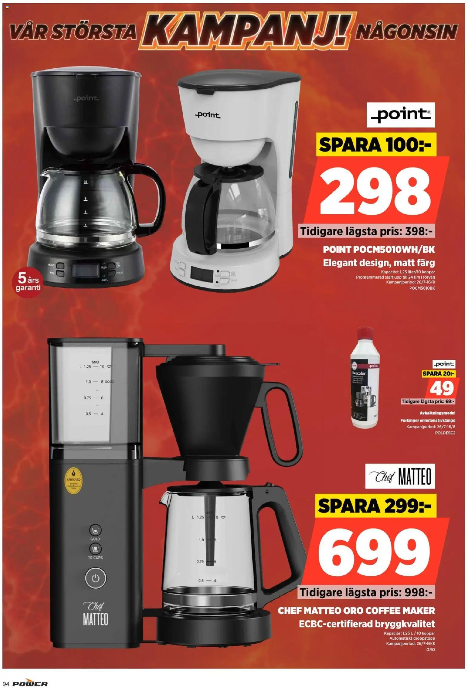 Power reklamblad aktuell från 03/08/2026 | Sida: 94