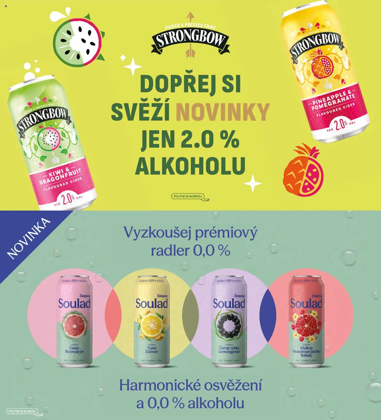Albert magazín od 01.07.2026 | Strana: 71 | Produkty: Granátové jablko, Cider, Radler, Zázvor
