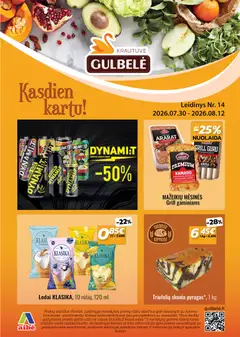 Gulbele leidinys galioja nuo 2026.07.30