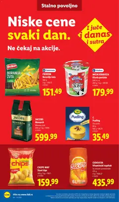 MOJA KRAVICA Kisela pavlaka, Hladjeno Kisela pavlaka 20% m. m. - pregled Lidl kataloga - važi od 30.07.2026 | Strana: 40