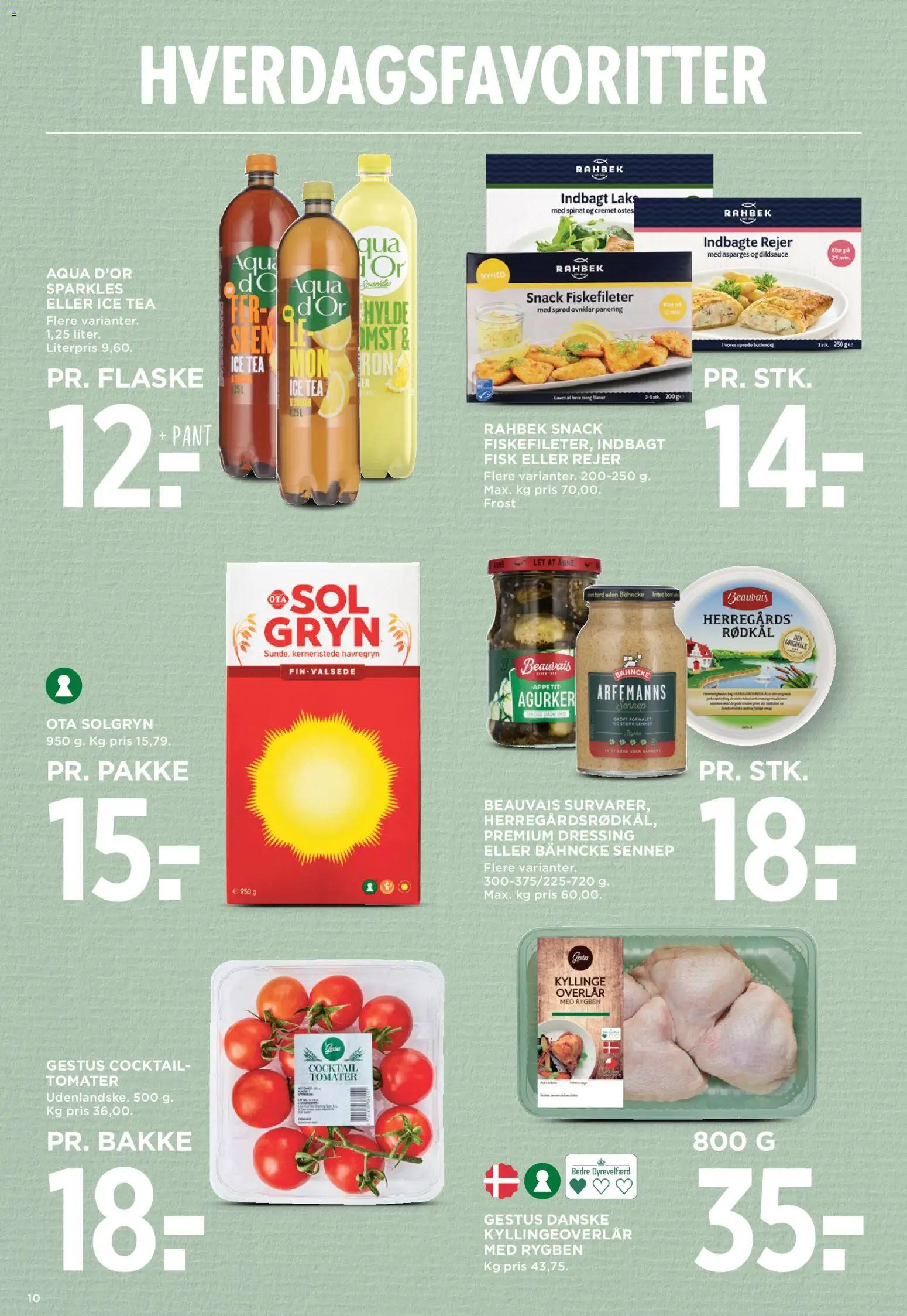 Meny tilbudsavis – gyldig fra 19.06.2026 | Side: 16 | Produkter: Rødkål, Sennep, Havregryn, Rejer