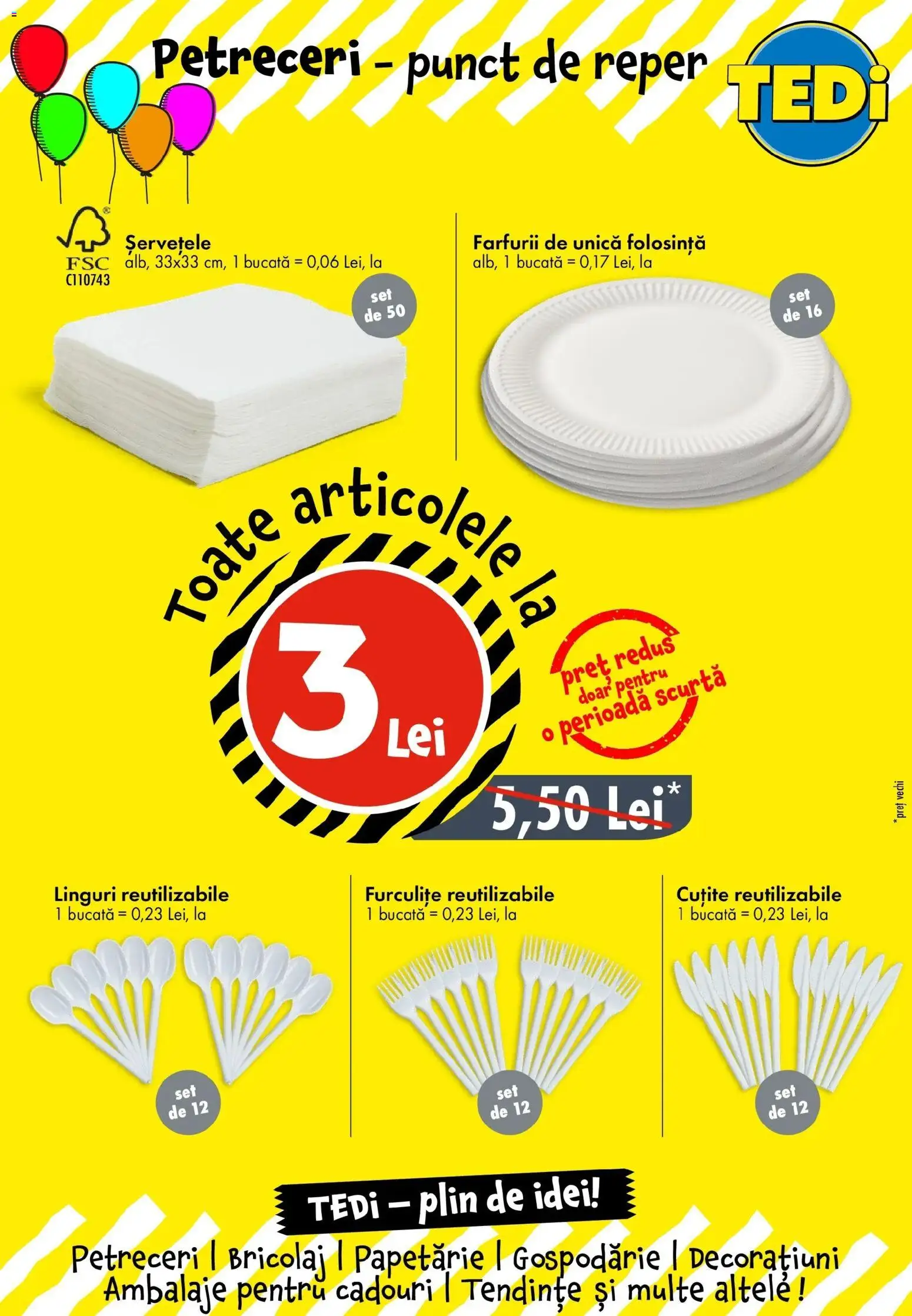 Noul catalog TEDi – valabil de la 29.03.2026 | Pagină: 4 | Produse: Linguri