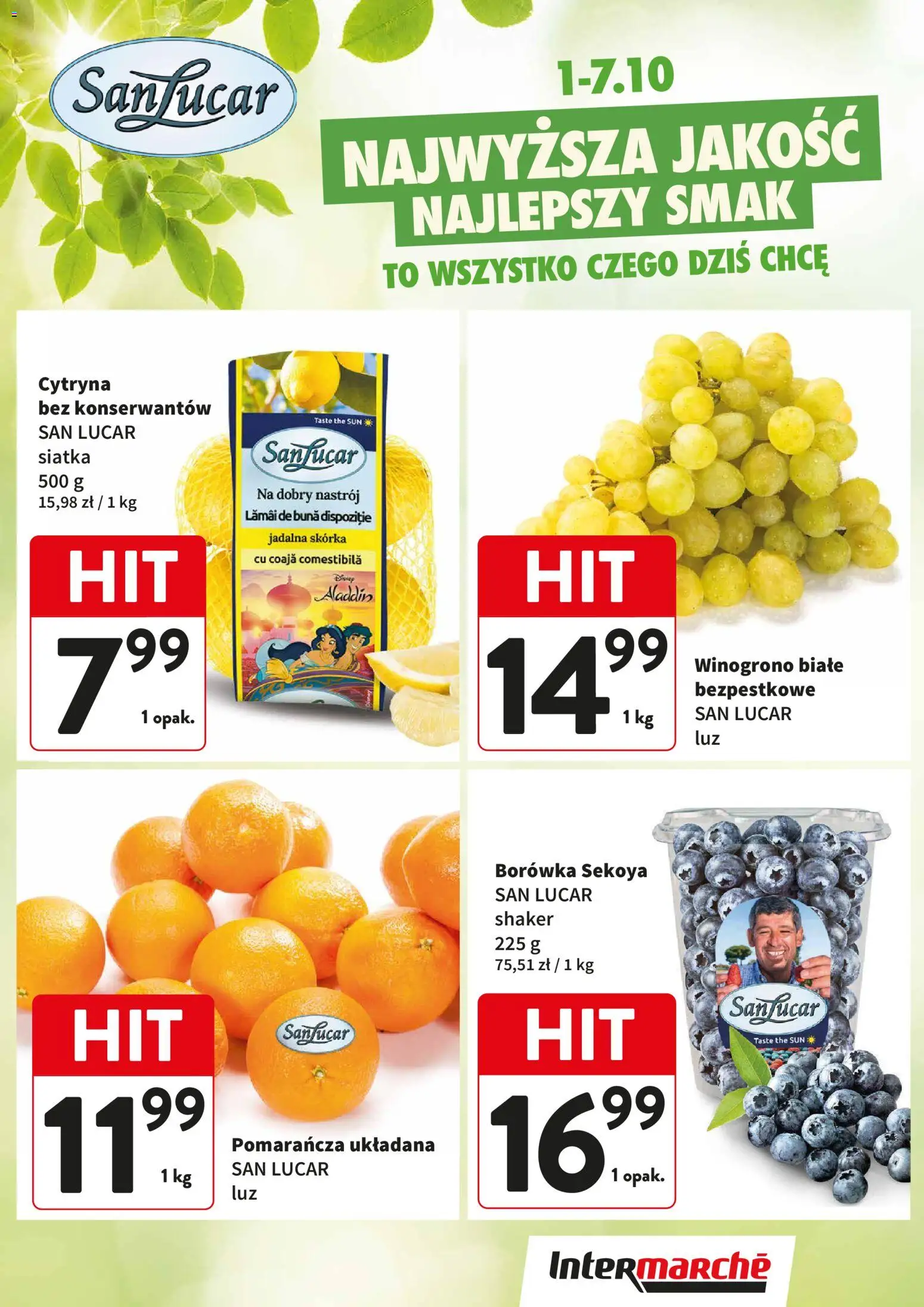 Intermarche Świeży Hit Czwartek, 1 Października