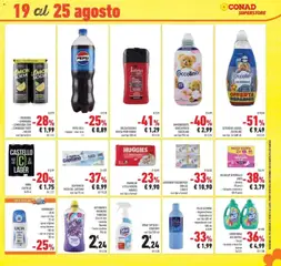 Anteprima del volantino Conad volantino S.Ilario valido a partire dal 12/08/2026 | Pagina: 45 | Prodotti: Limonata, Fiori di loto, Fiori, Salvaslip
