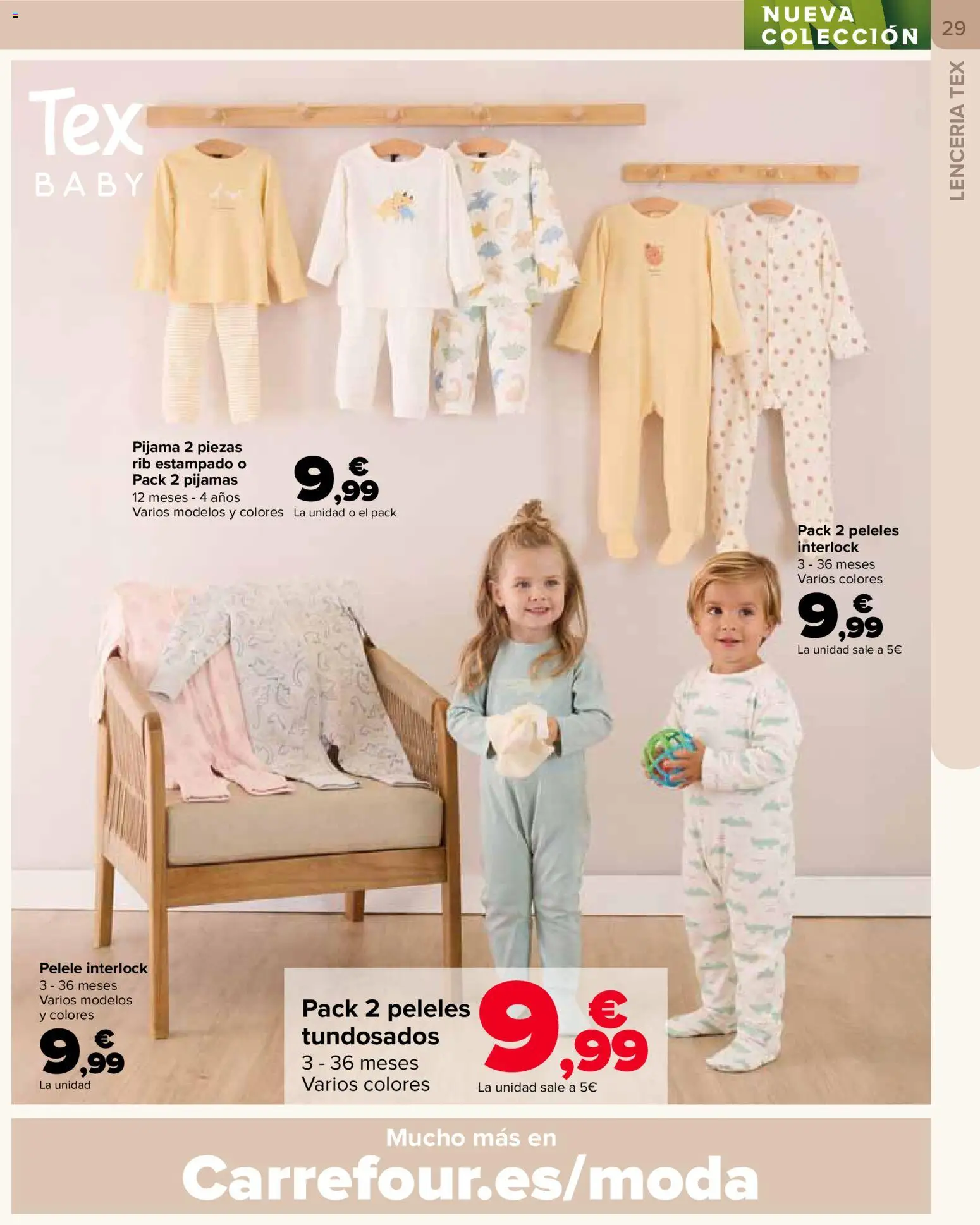 Carrefour folleto Bebé │ válido desde el 26/08/2026 | Página: 29 | Productos: Pijama, Peleles, Algodón