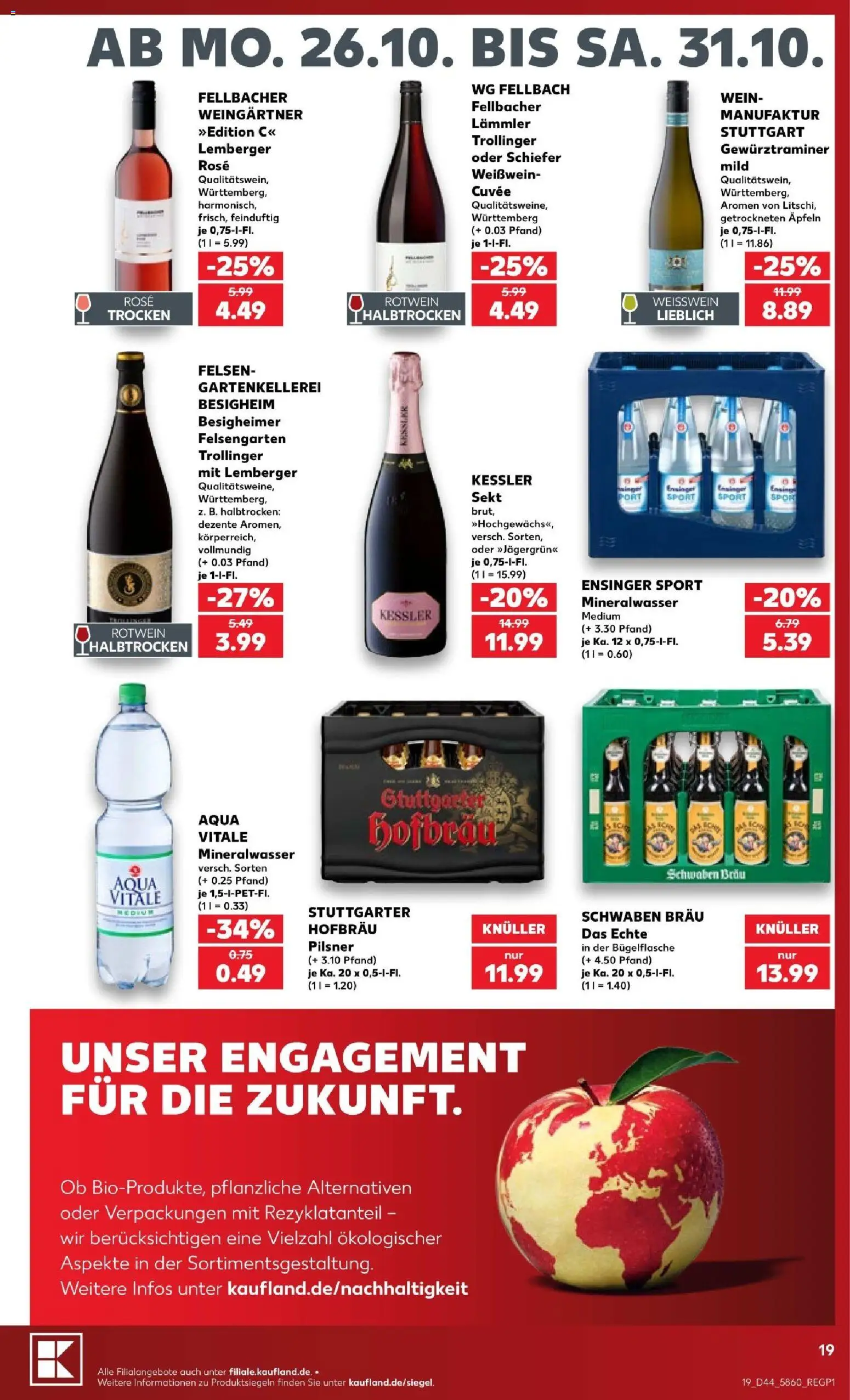 Kaufland Prospekt Stuttgart – gültig ab 25.10.2026 | Seite: 19