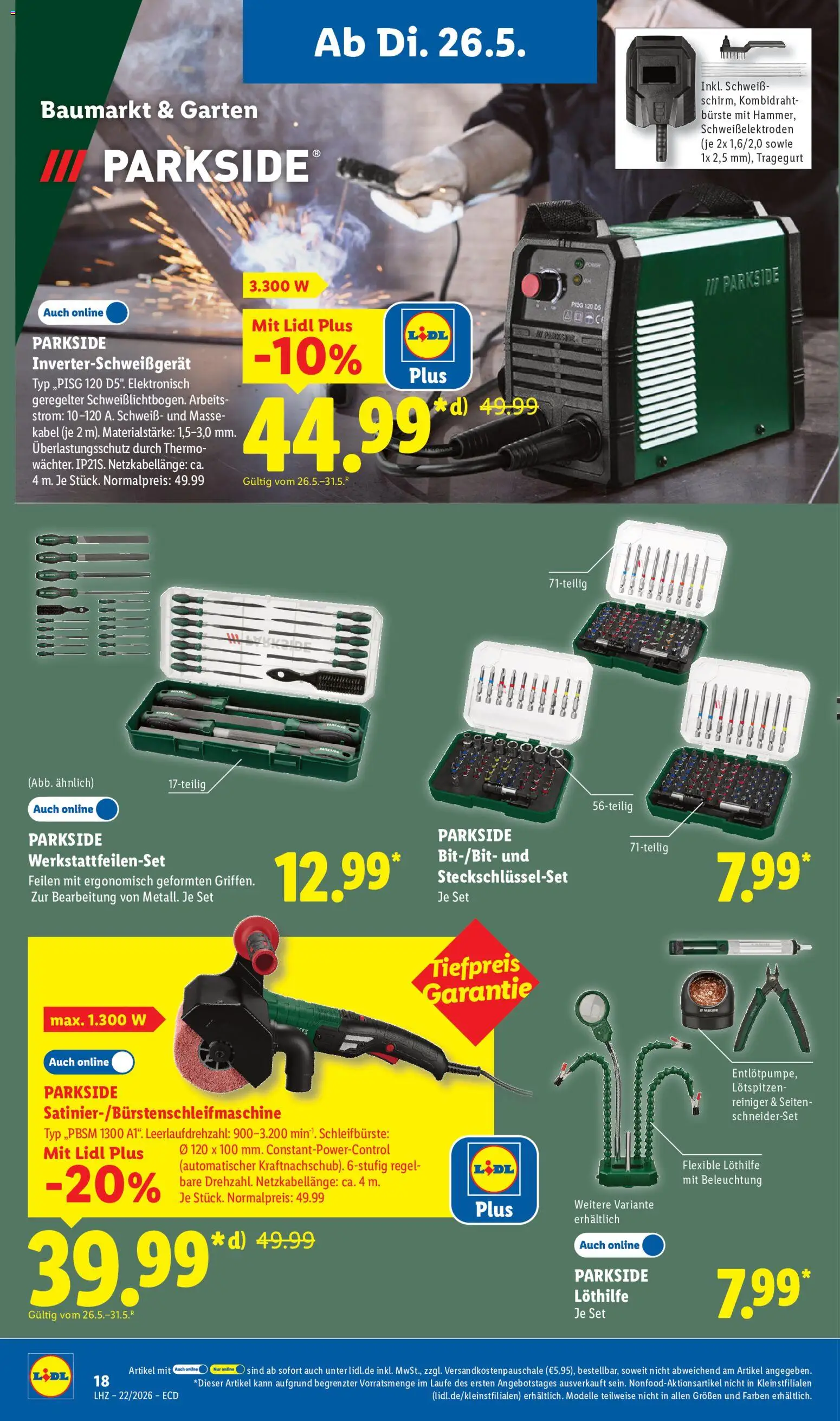 Lidl Prospekt – gültig ab 26.05.2026 | Seite: 10 | Produkte: Kabel, Bürste