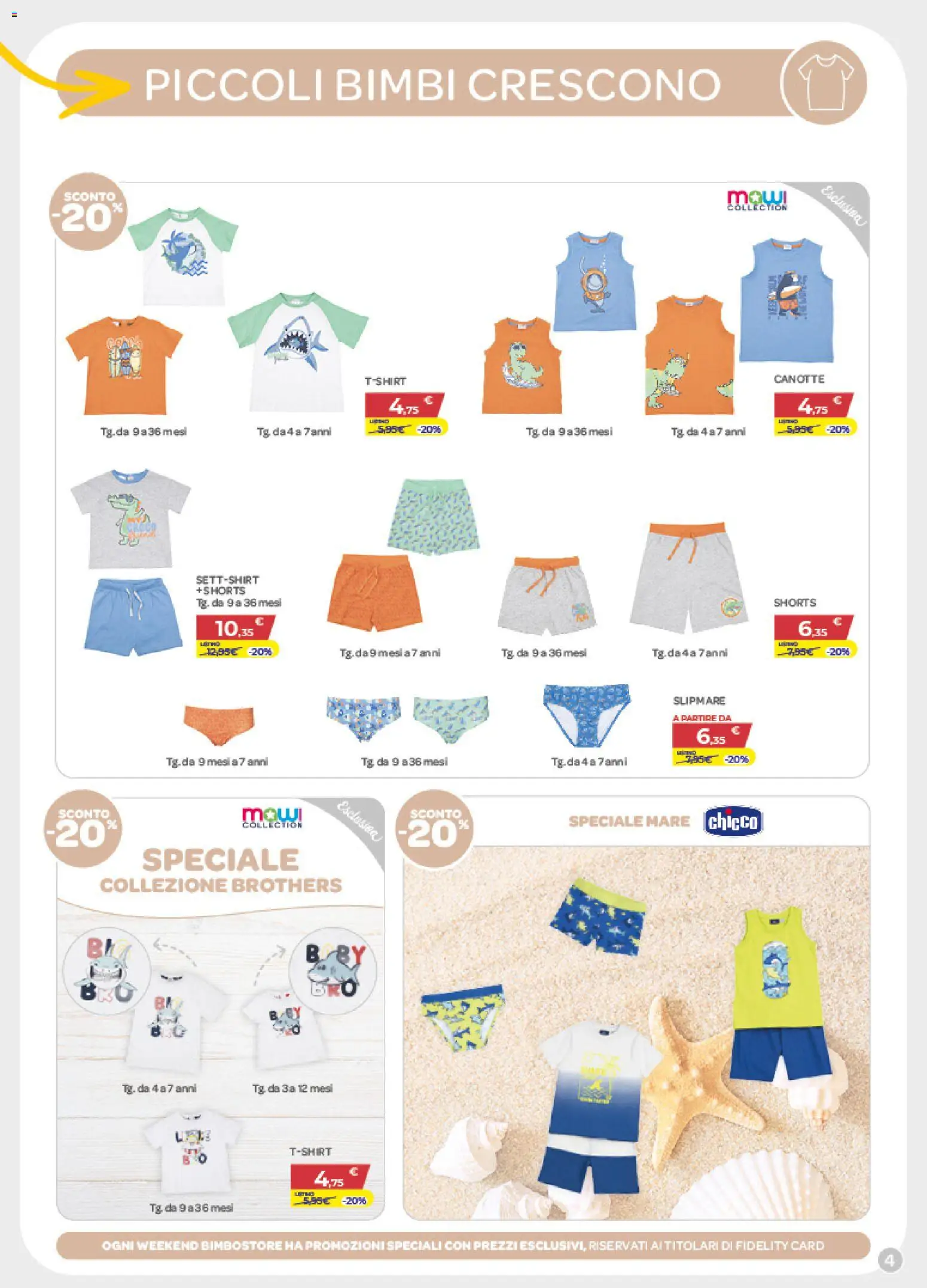 Volantino Bimbo store del 11.06.2026 | Pagina: 4