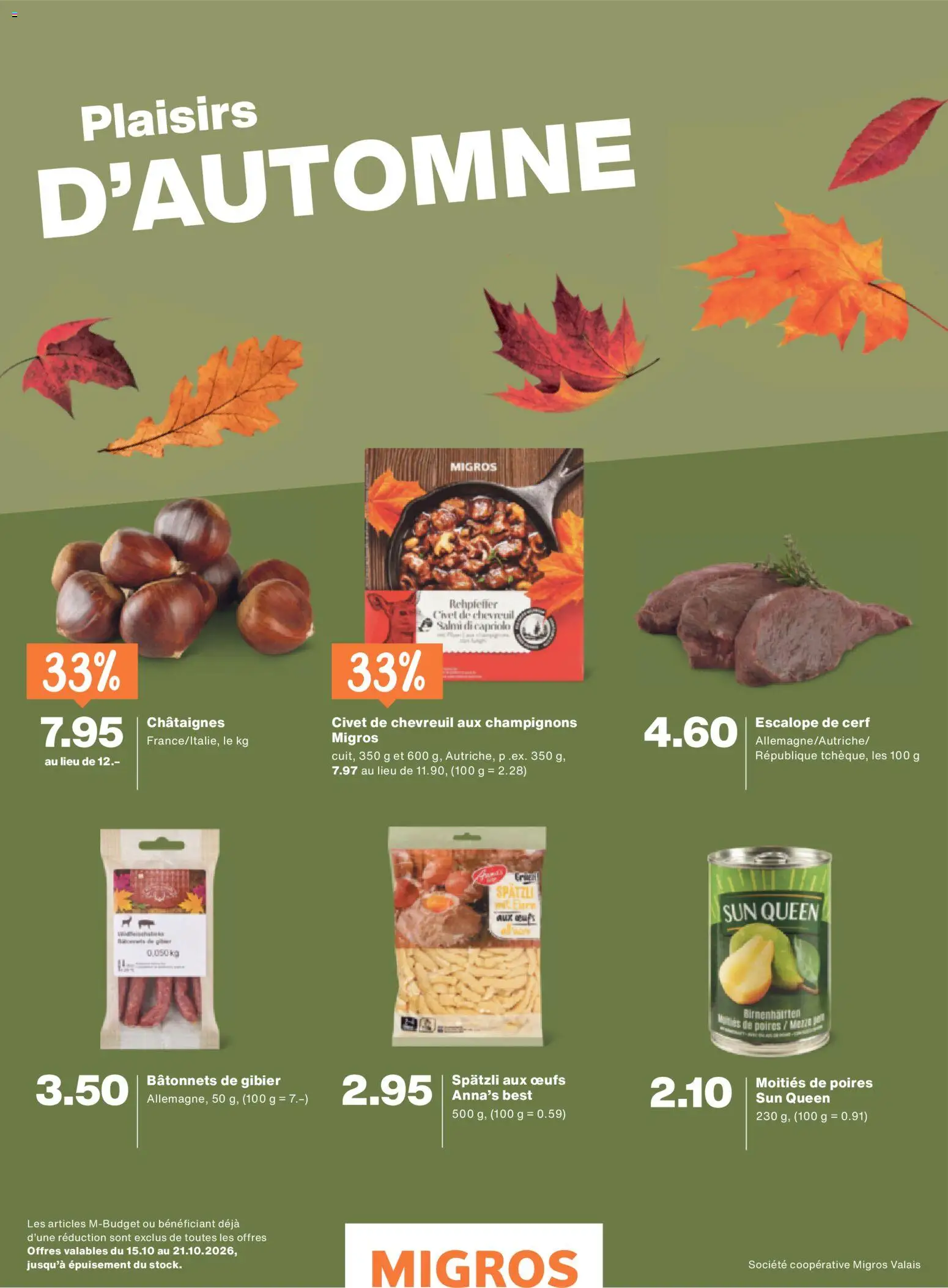 Migros aktionen Magazine FR – gültig ab 14.10.2026 | Seite: 37