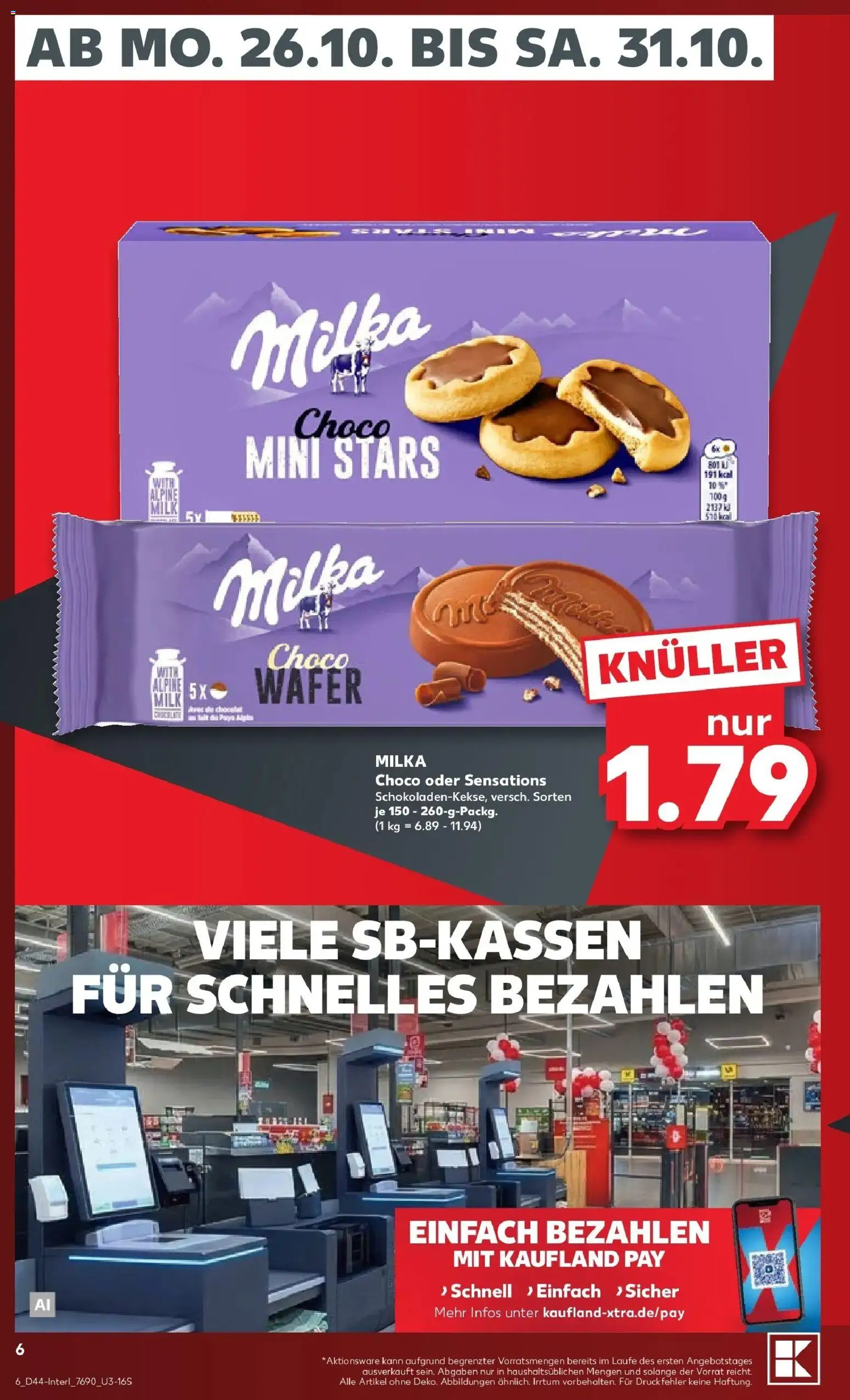 Prospekt Kaufland ab 26.10.2026 » Angebote Online zum Blättern | Seite: 10 | Produkte: Milka