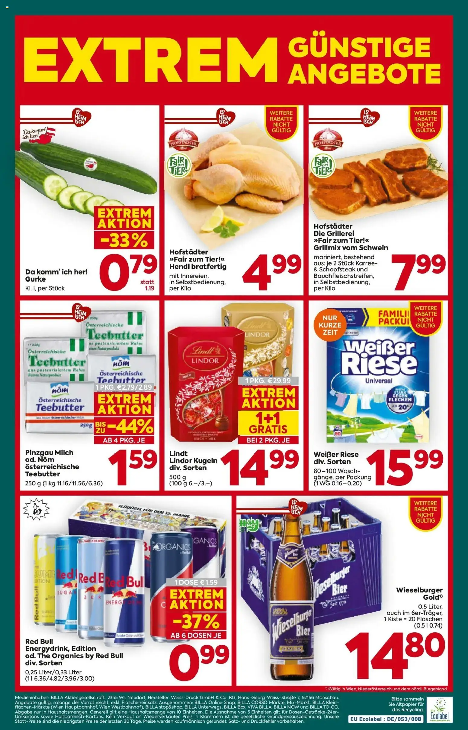 Billa Plus Flugblatt - Burgenland gültig ab 28.05.2026 | Seite: 20 | Produkte: Milch, Bier