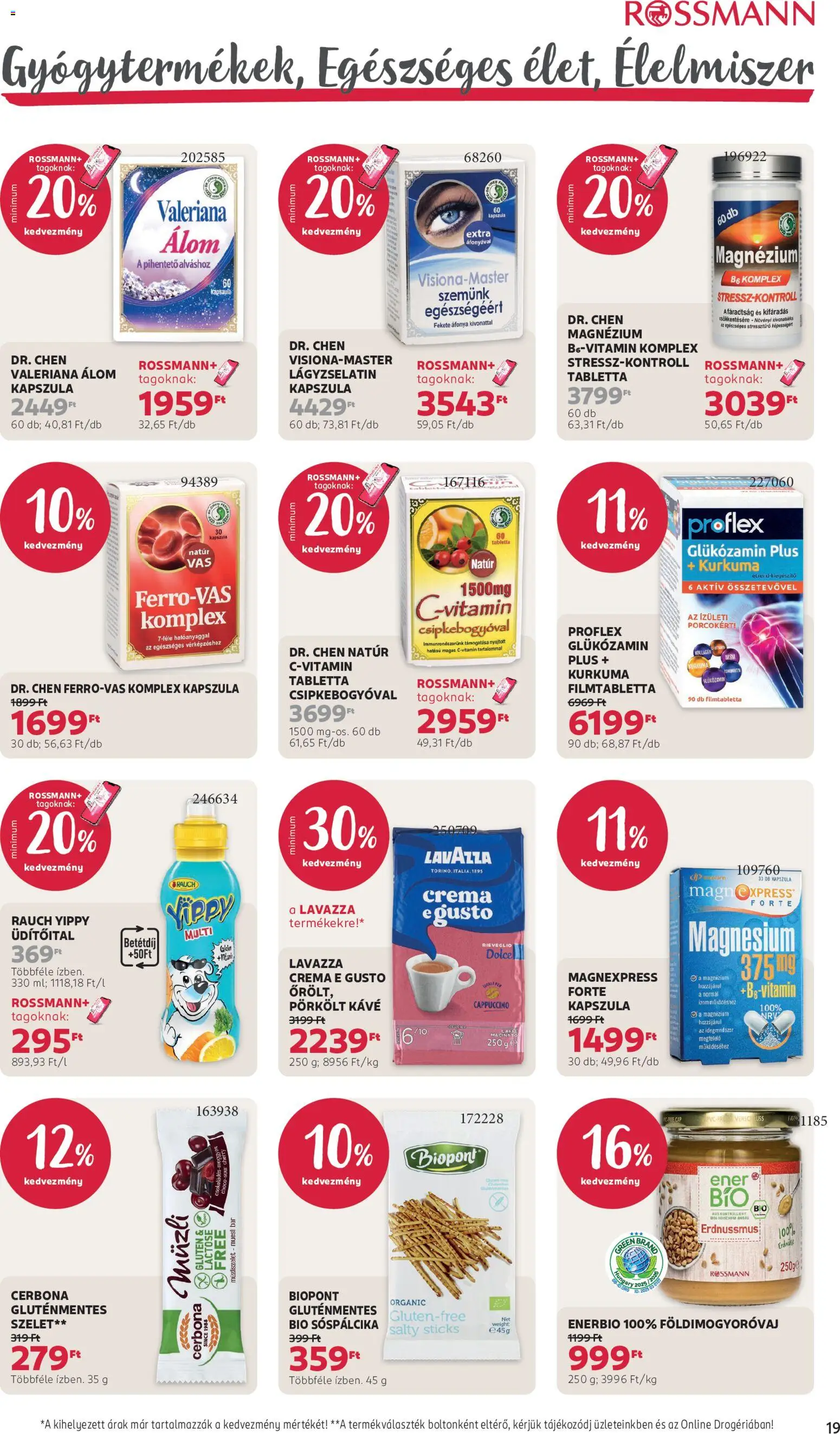 Rossmann akciós ujság - amely érvényes a következő dátumtól: 2026.08.31. | Oldal: 21 | Termékek: Cappuccino, Kurkuma, Biopont, Pörkölt