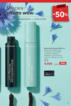 Anteprima del volantino Yves Rocher catalogo Beauty Days valido a partire dal 30/06/2026 | Pagina: 31 | Prodotti: Mascara