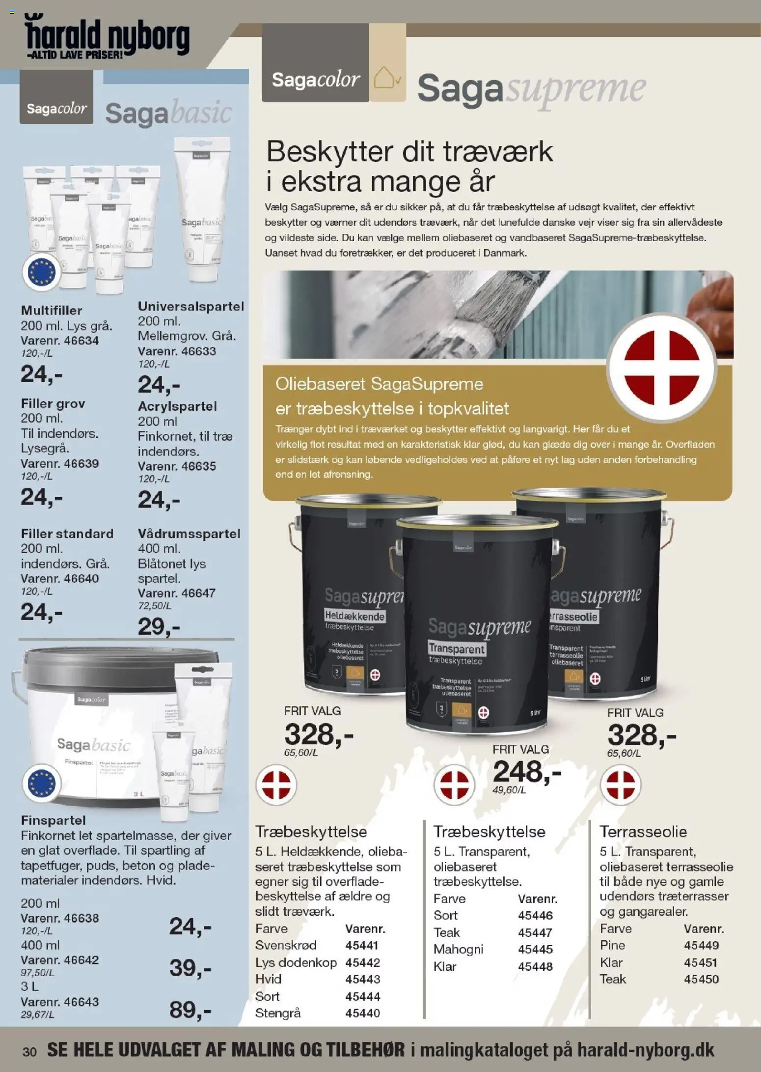 Harald Nyborg tilbudsavis – gyldig fra 07.05.2026 | Side: 32 | Produkter: Søm, Maling