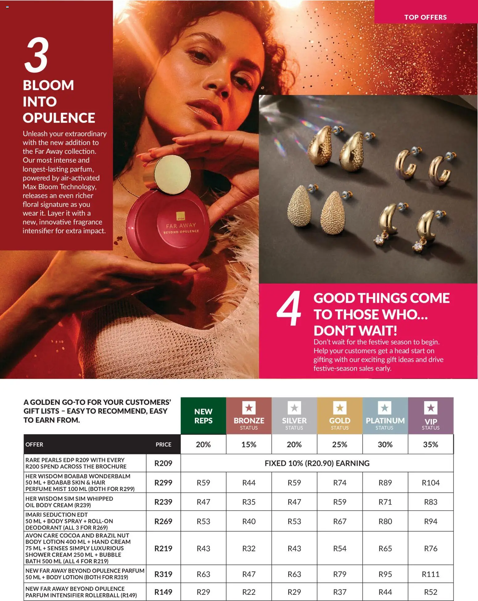 New Avon catalogue – valid from 01/10/2026 | Page: 9 | Products: Body spray, Body cream, Deodorant, Lotion