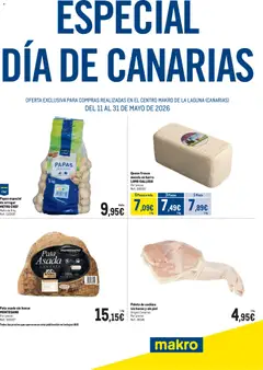 Vista previa Makro Especial Día de Canarias La Laguna válido desde el 11.05.2026