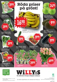 AUBERGINE, NEDERLÄNDERNA Klass 1 - Förhandsvisning av reklamblad från butik Willys aktuell från 27.04.2026 | Sida: 8 | Produkter: Cocktailtomater, Galler, Äpple, Aubergine