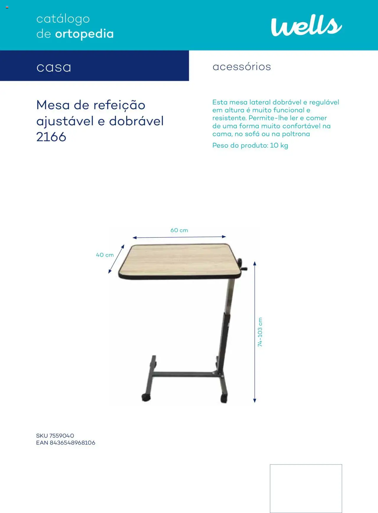 Well’s Catálogo de Ortopedia │ válido de 12/02/2024 | Página: 101