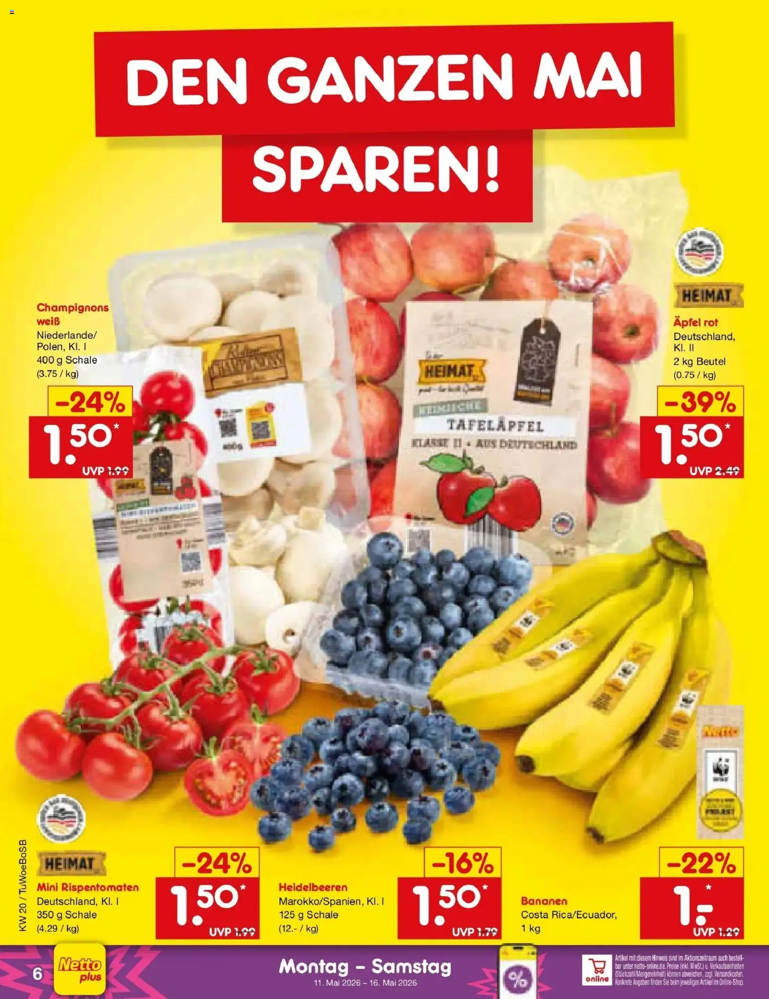 Netto Marken-Discount Prospekt Bonn	 – gültig ab 10.05.2026 | Seite: 6