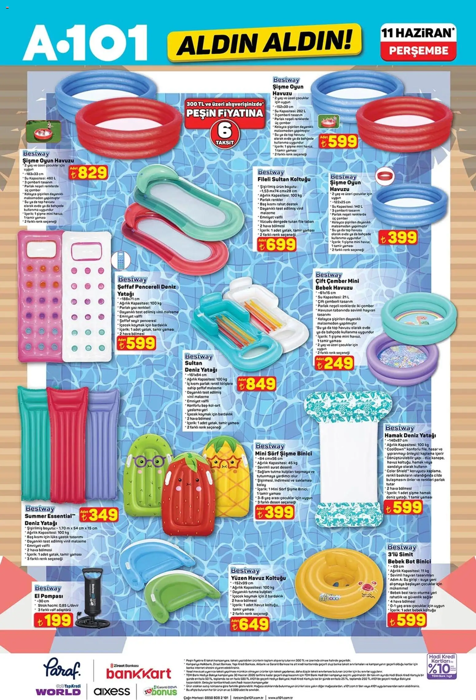 A101 - Katalog Aldın Aldın - 11.06.2026 tarihinden itibaren geçerlidir | Sayfa: 5 | Ürünler: Yastık, Sandalye, Simit, Su