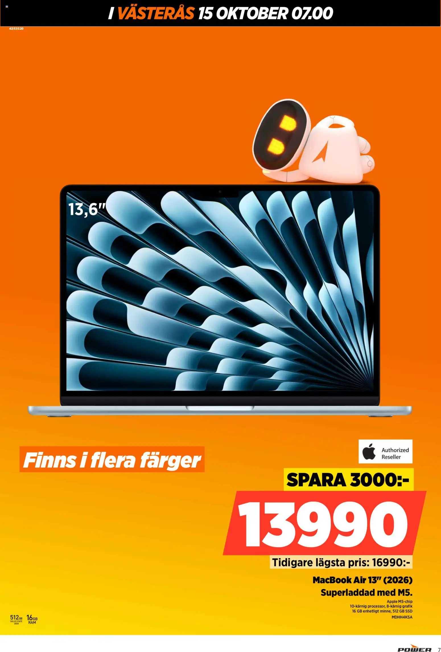 Power reklamblad aktuell från 15/10/2026 | Sida: 7 | Produkter: Äpple