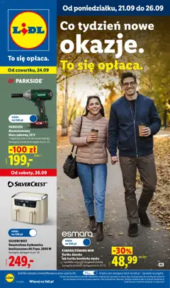 Náhled letáku Lidl Polsko katalog od 21.09.2026